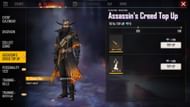 Assassin's Creed टॉप अप इवेंट में यह इमोट आया था (Image via Garena)